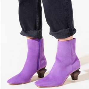 Charlotte Stone Stickley Boots in Hyacinth